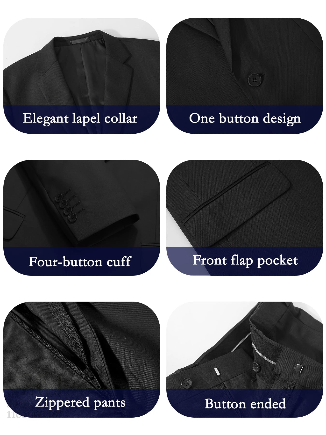 Four Piece Suit Set